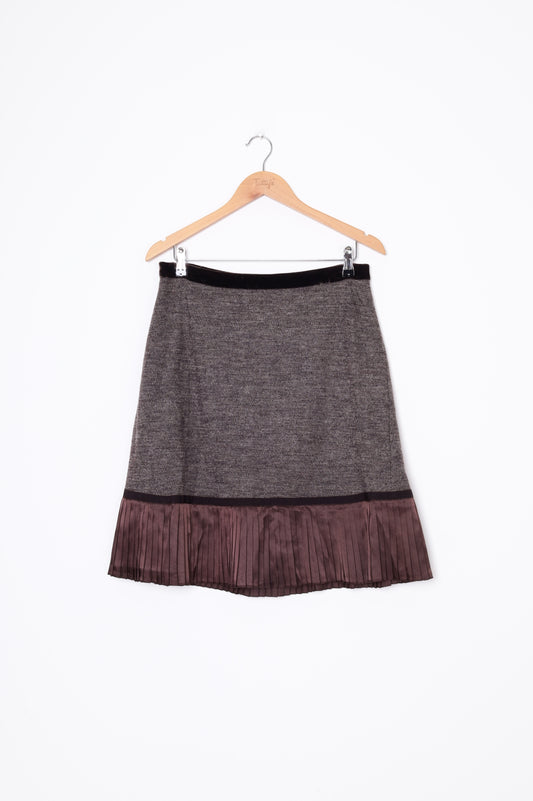MaxMara Womens Brown Skirt Size 46