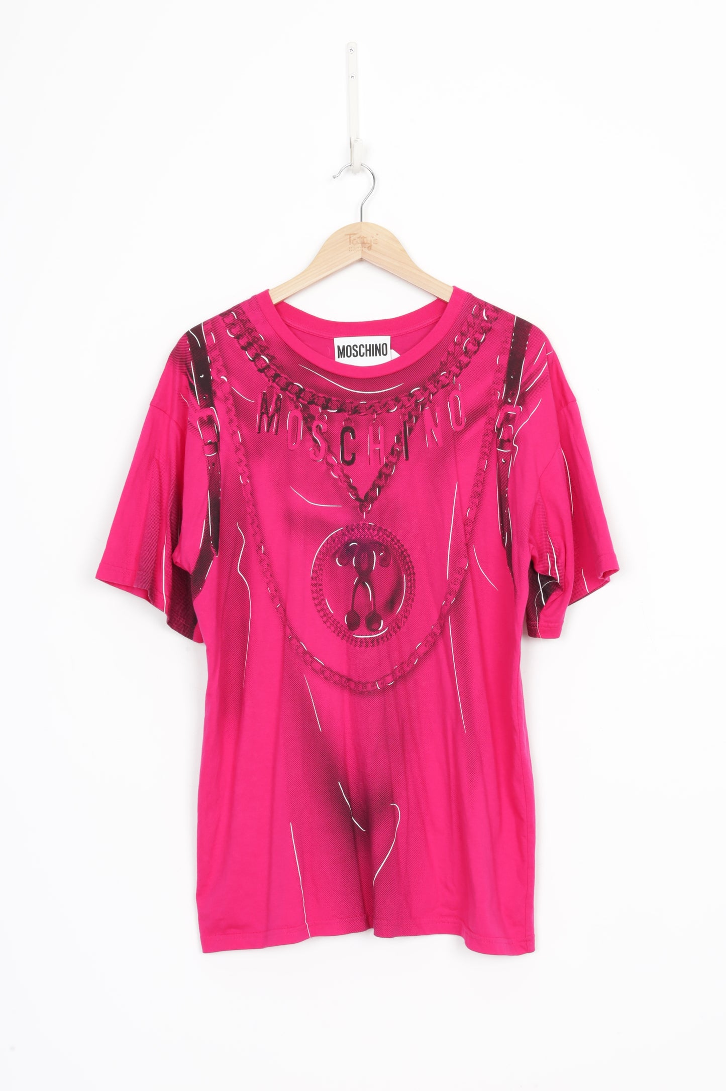 Moschino Couture Womens Pink T-shirt Size N/S