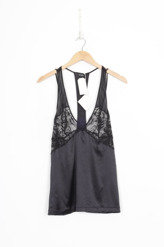 La Perla Womens Black Top Size 16