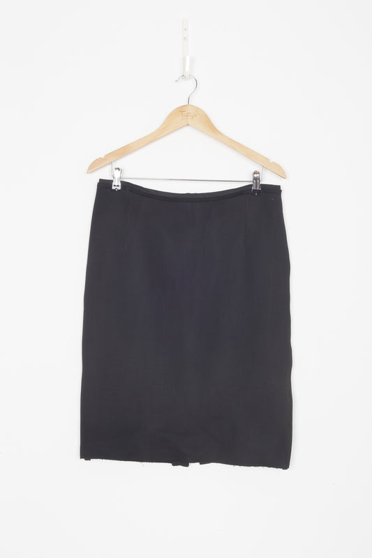 Lanvin Womens Black Skirt Size O/S