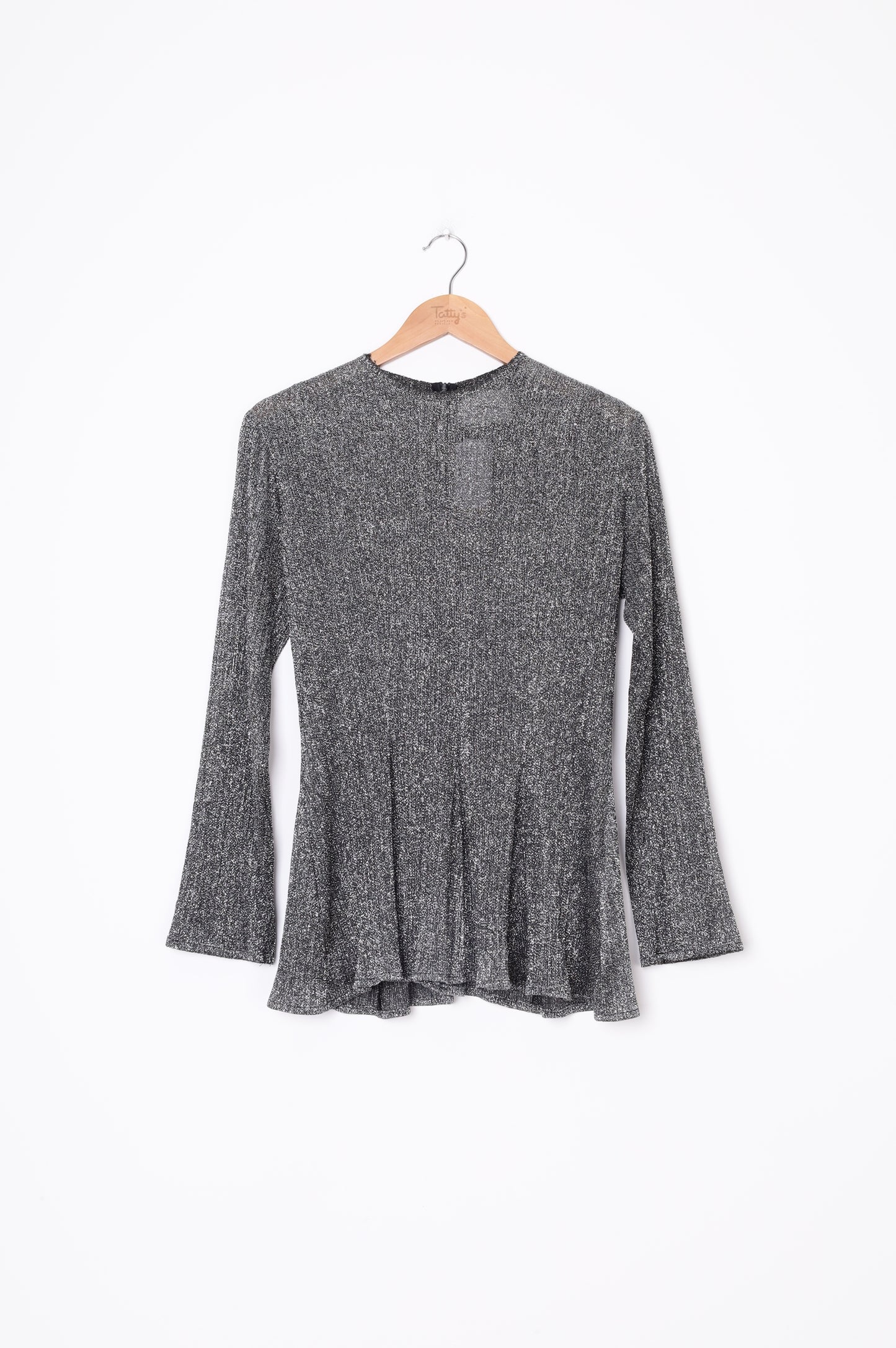 Georgia Alice Womens Metallic Top Size 10
