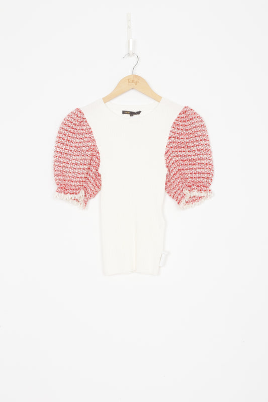 Maje Womens White Top Size 1