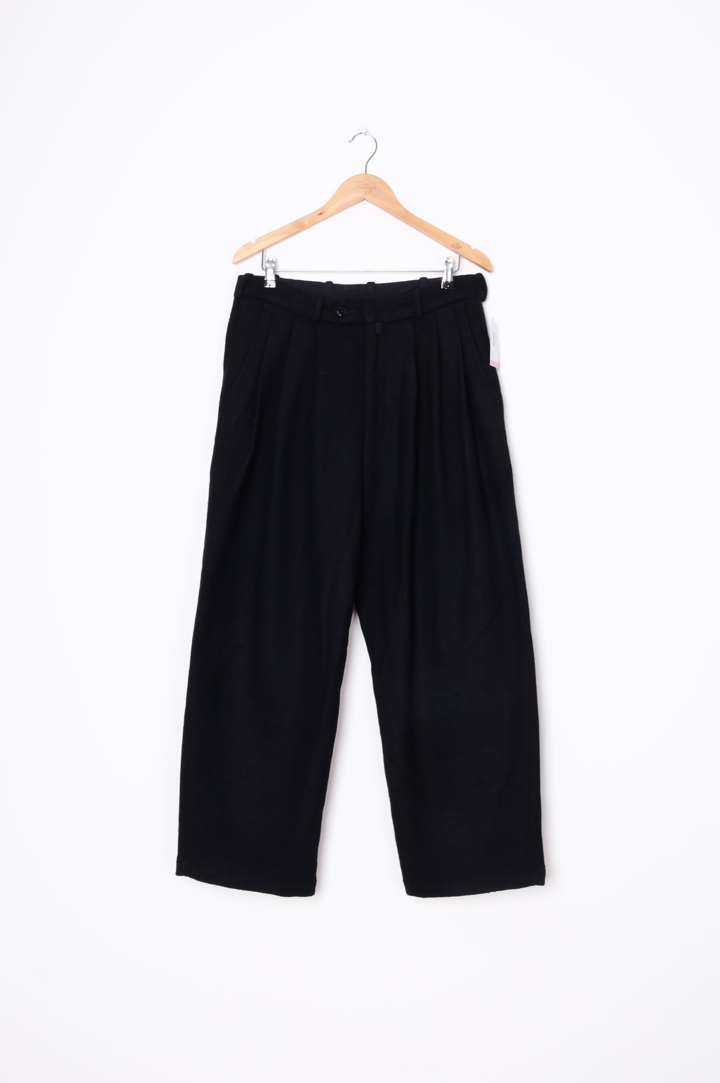 Monitaly Mens Black Pants Size W 34