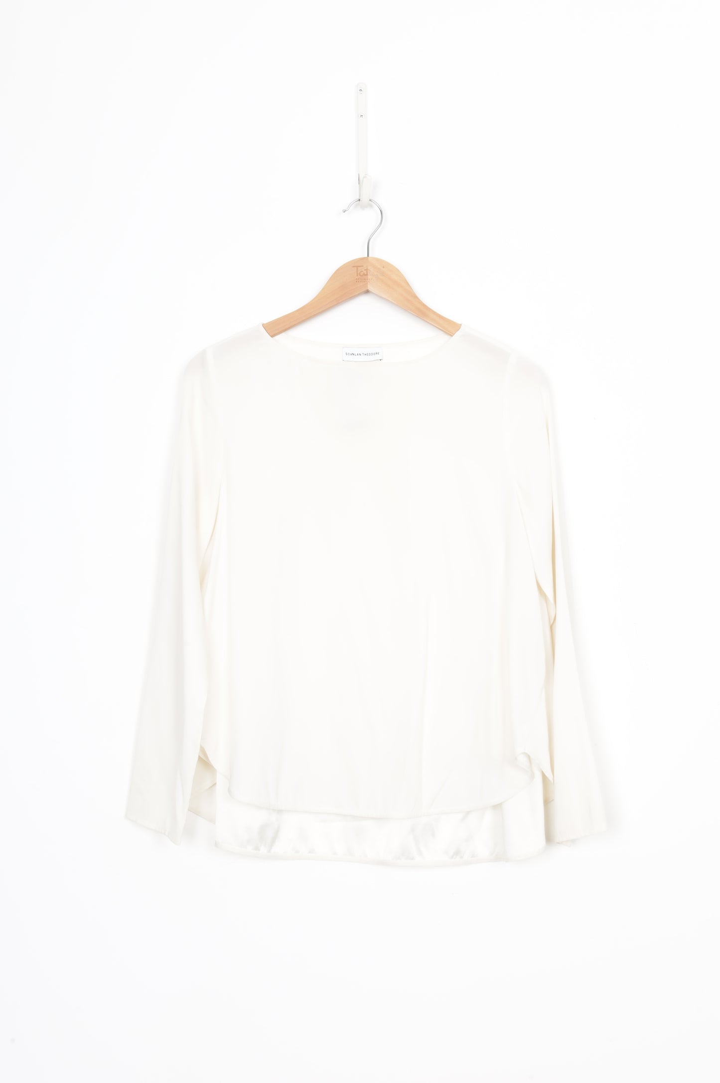 Scanlan Theodore Womens White Top Size 8
