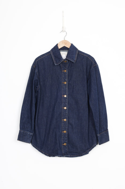 Dissh Womens Blue Jacket Size 6