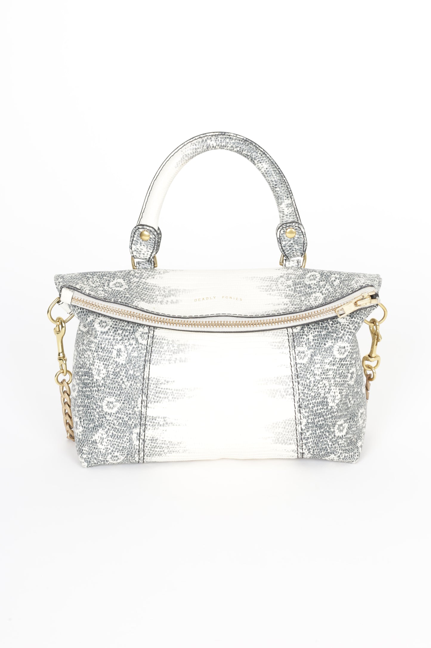 Deadly Ponies Womens Beige Bag Size O/S