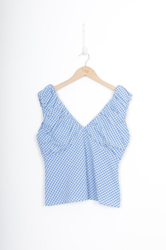Ruby Womens Blue Top Size 10