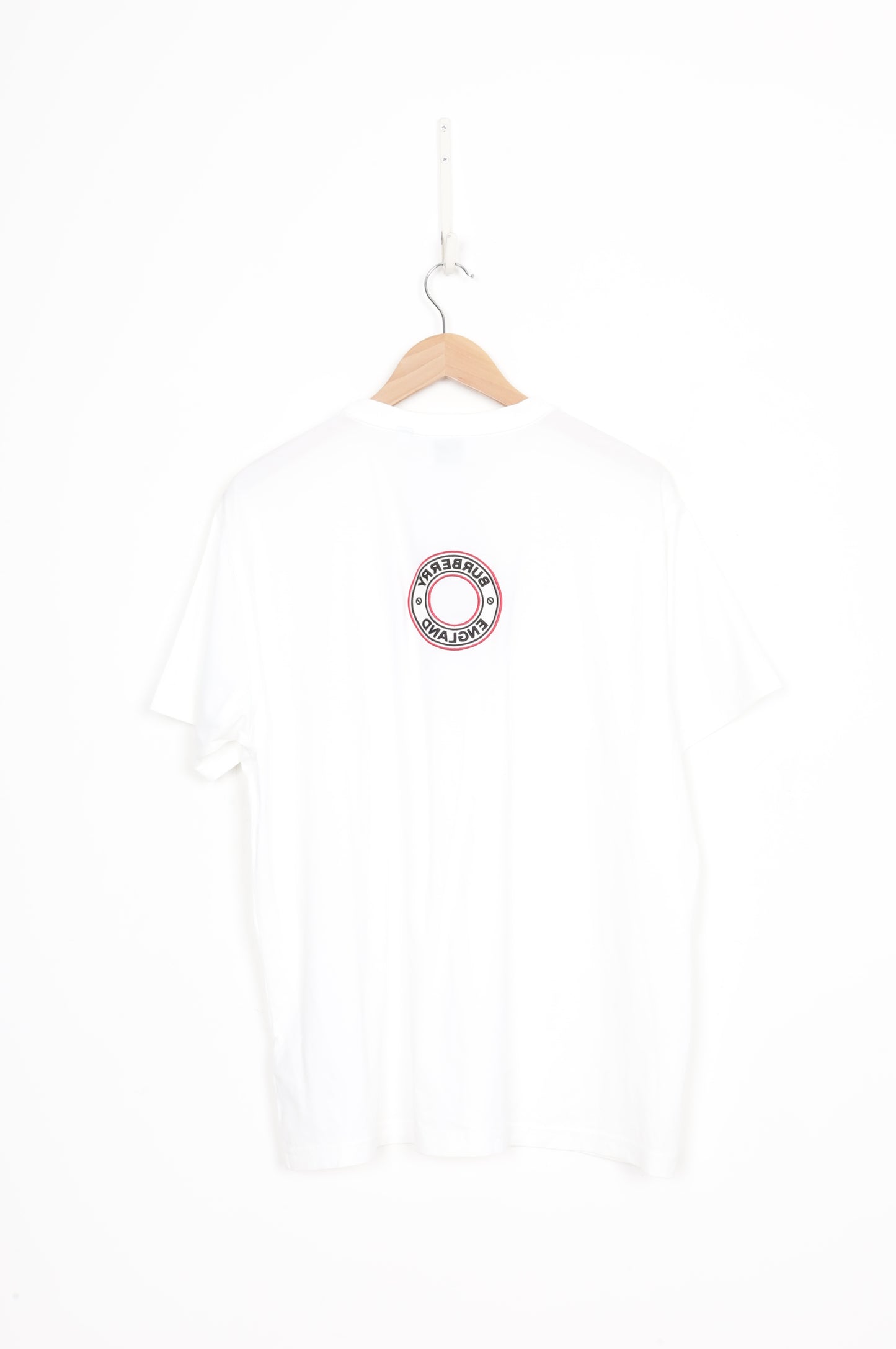 Burberry Womens White T-shirt Size S