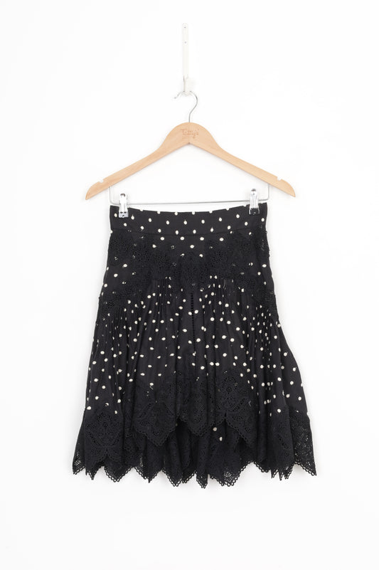 Zimmermann Womens Black Skirt Size 0