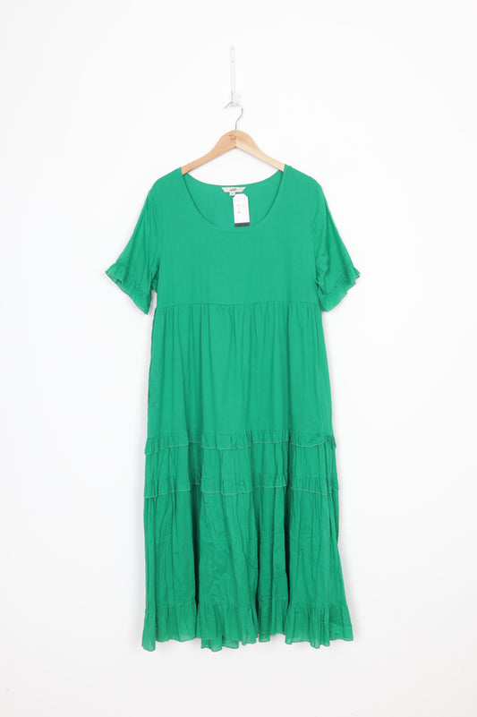 Adrift Womens Green Dress Size XL