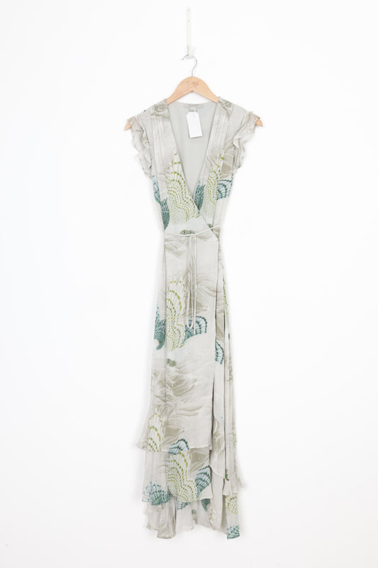 AllSaints Womens Cream Dress Size 4