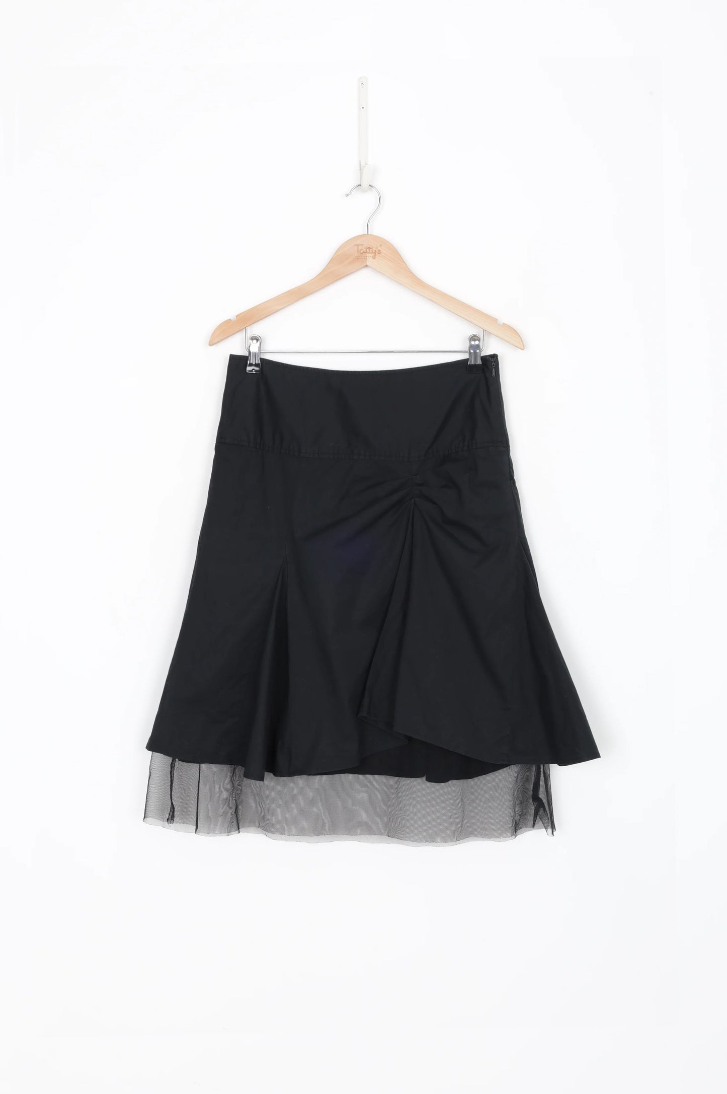 Glassons - Vintage Womens Black Skirt Size 8