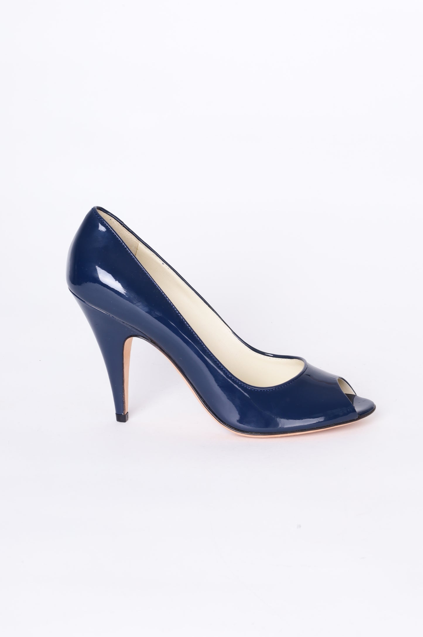 Miu Miu Womens Blue Heels Size EU 36.5