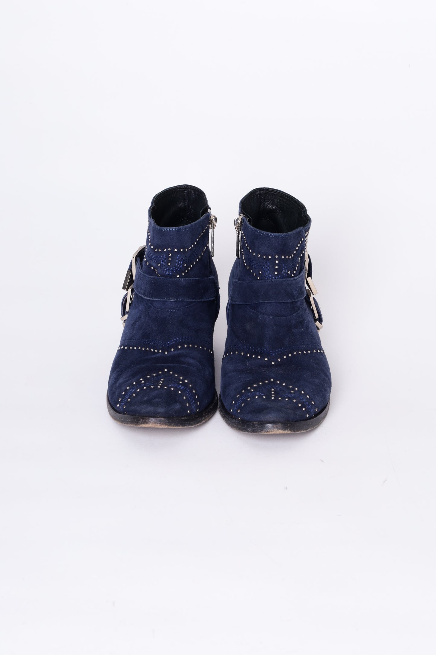 Anine Bing Womens Blue Boots  Size EU 39