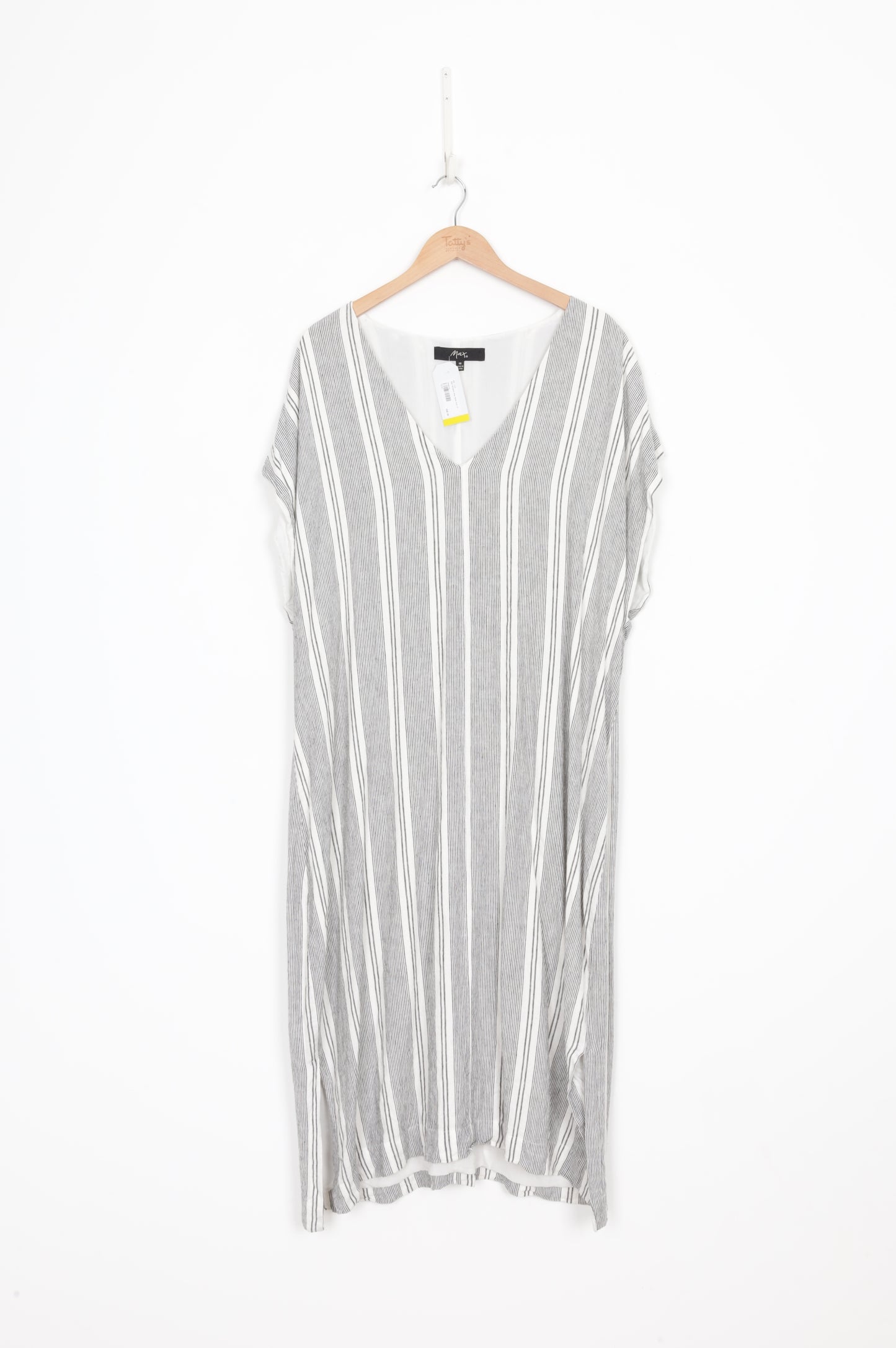 Max Womens Grey Dress Size 18