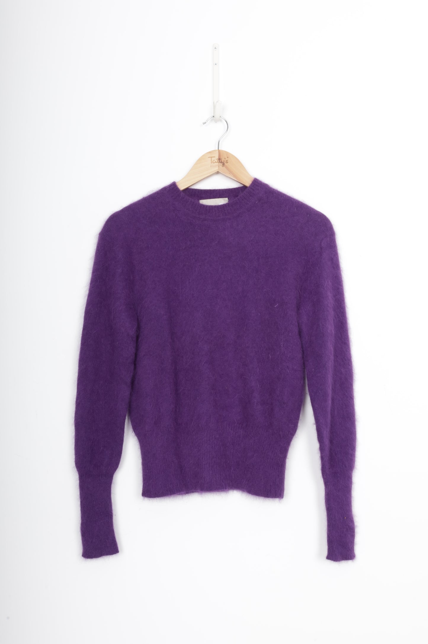 Acne Womens Purple Jumper Size S