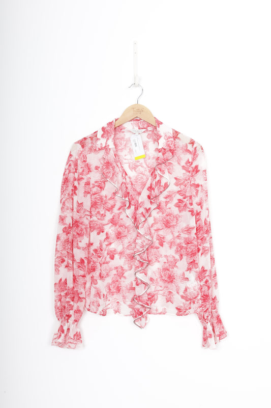 Ted Baker Womens Red Blouse Size 3