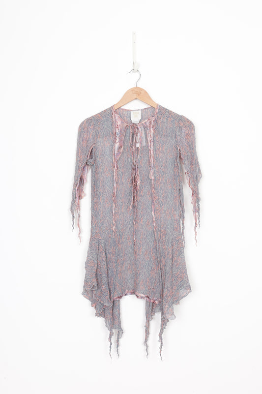 anna sui Womens Blue Dress Size 0