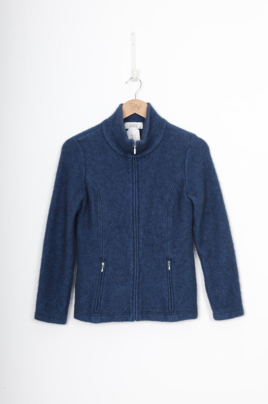 Koru New Zealand Womens Blue Cardigan Size XS