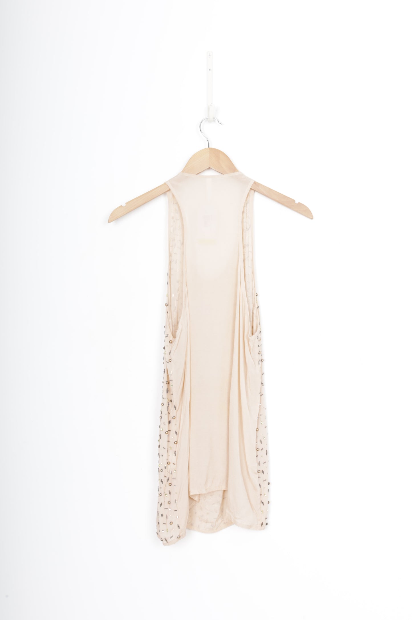 Lulu Yasmine Womens Beige Singlet Size L