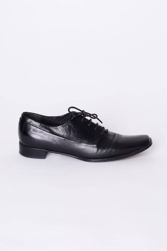 Jill Sander Womens Black Shoes Size EU 36.5
