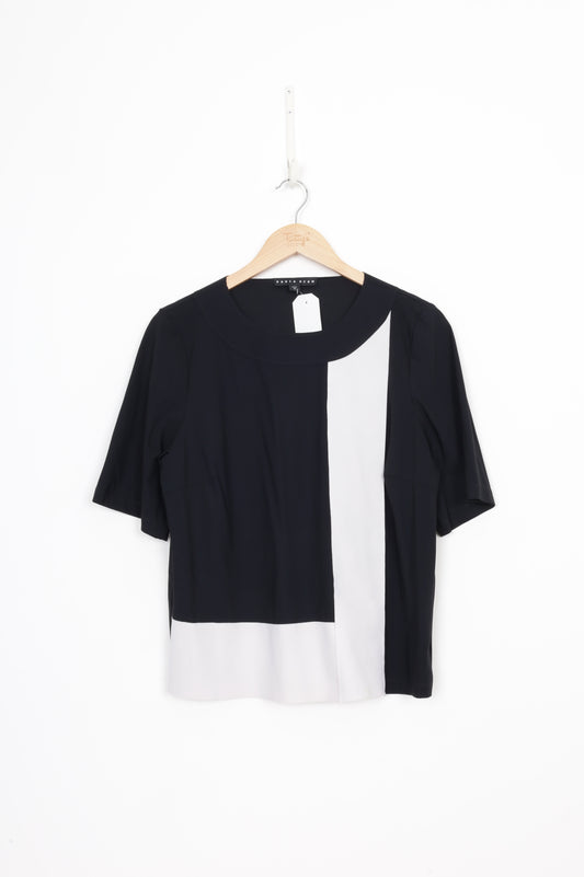 Paula Ryan Womens Black Top Size M