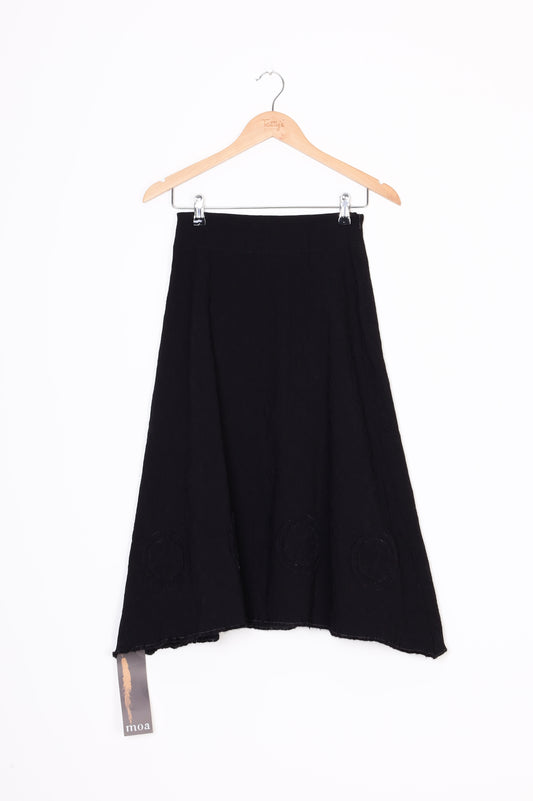 Pluto Womens Black Skirt Size 8