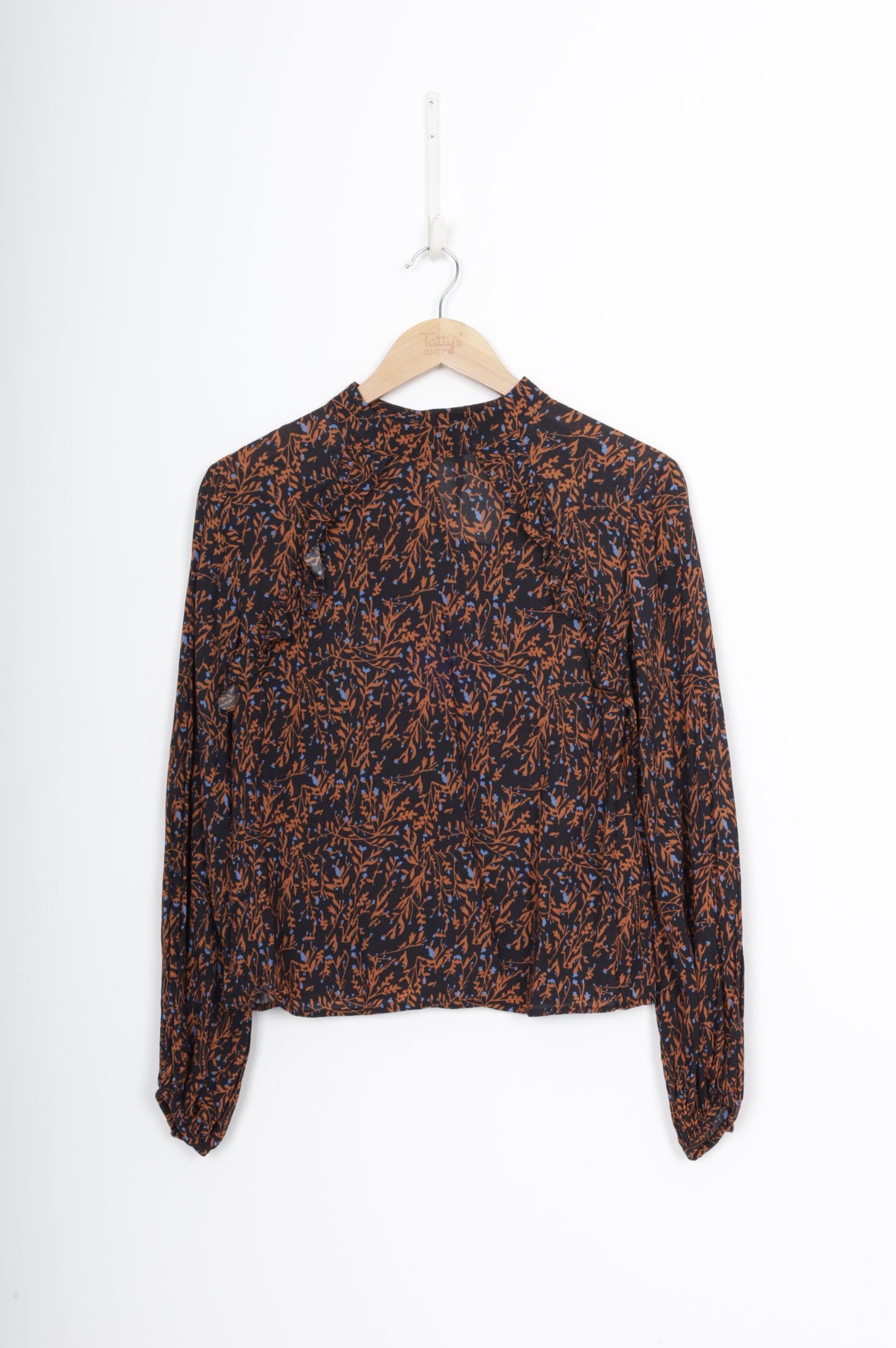 Seen Worn Kept Womens Black Blouse Size 8