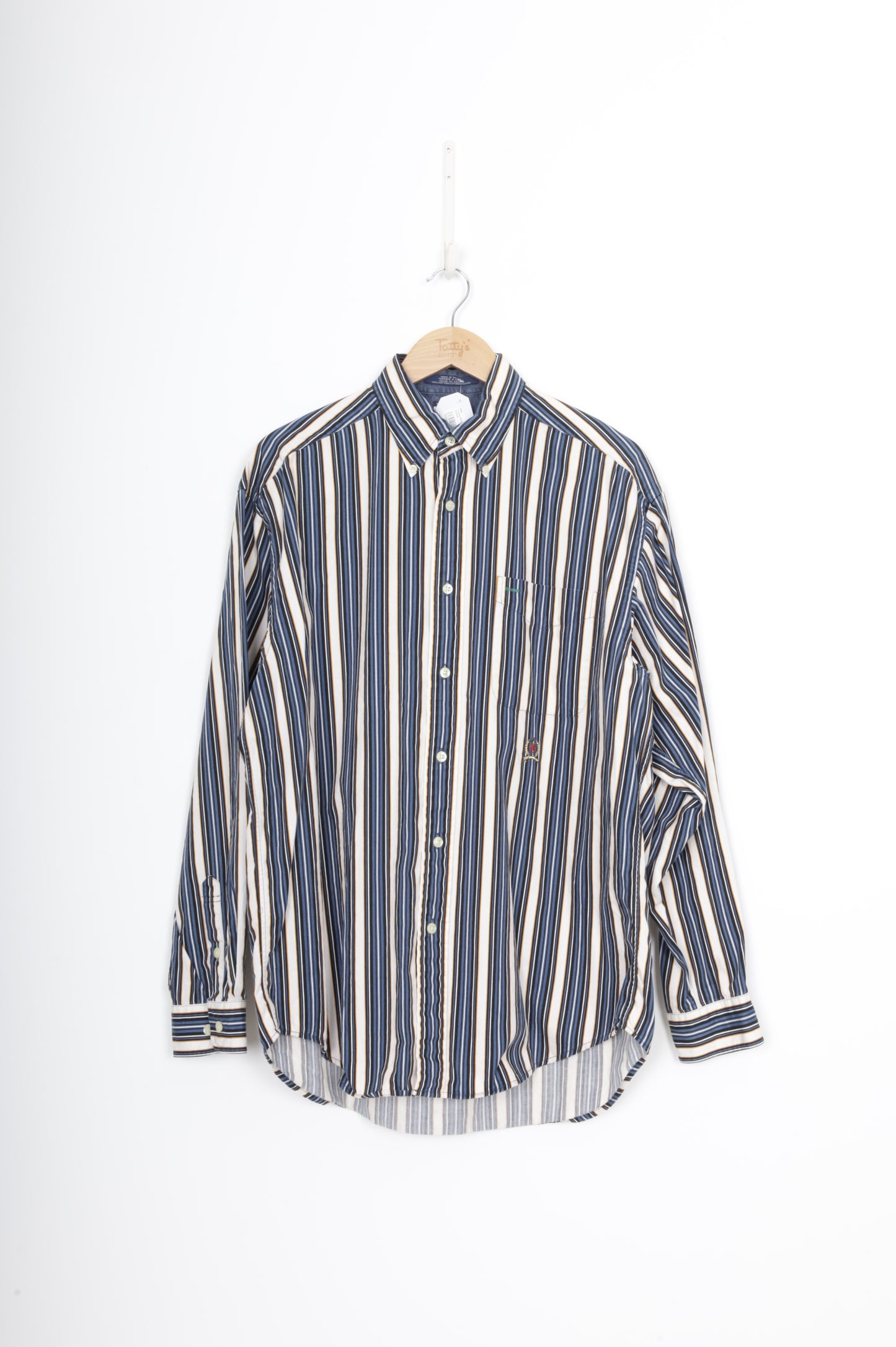 Tommy Hilfiger Womens Blue Shirt Size M
