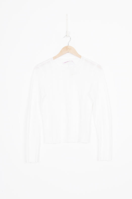 Hansen & Gretel Womens White Top Size M