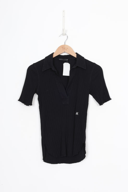 Helmut Lang Womens Black Top Size XS