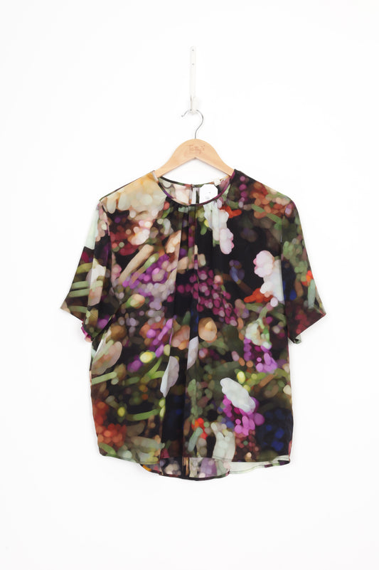 Juliette Hogan Womens Purple Top Size 10