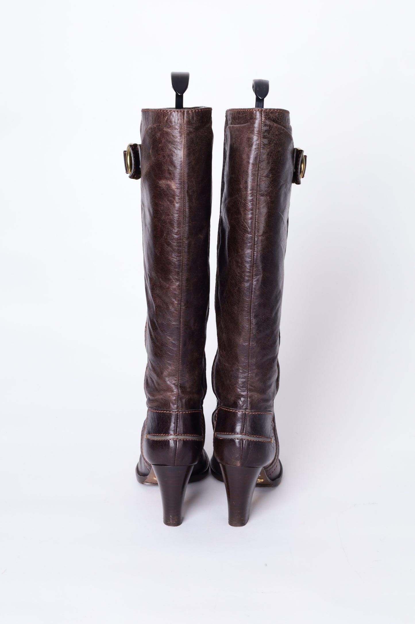 Chloe Womens Brown Boots  Size EU 39.5