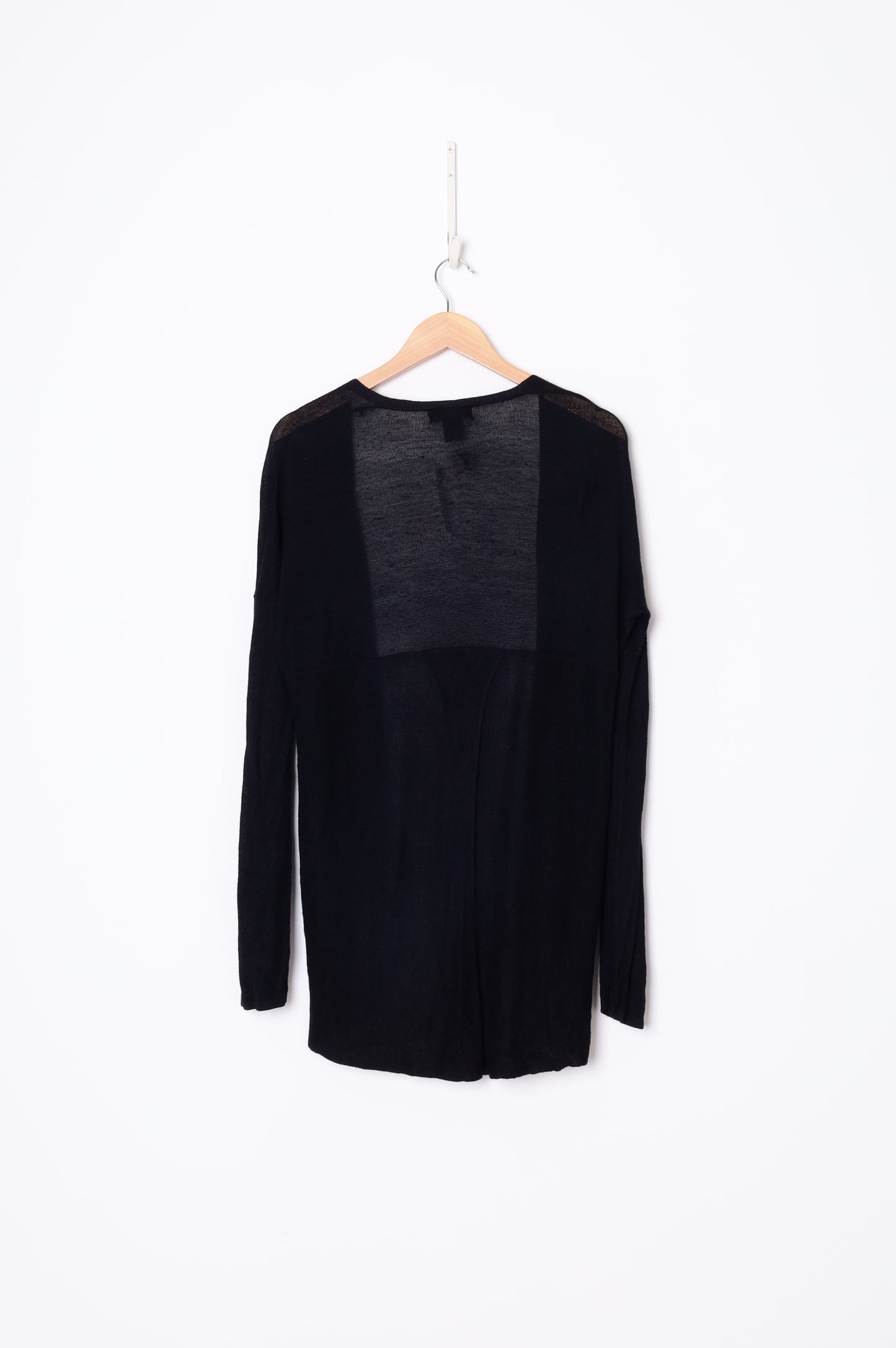 Cynthia Rowley Womens Black Cardigan Size M