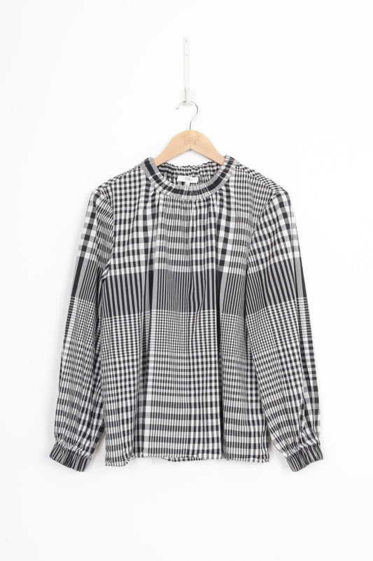 Tibi Womens Black Blouse Size 8