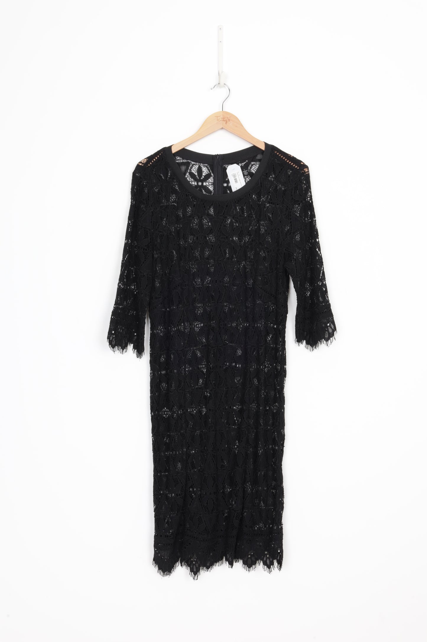 Verge Womens Black Dress Size L