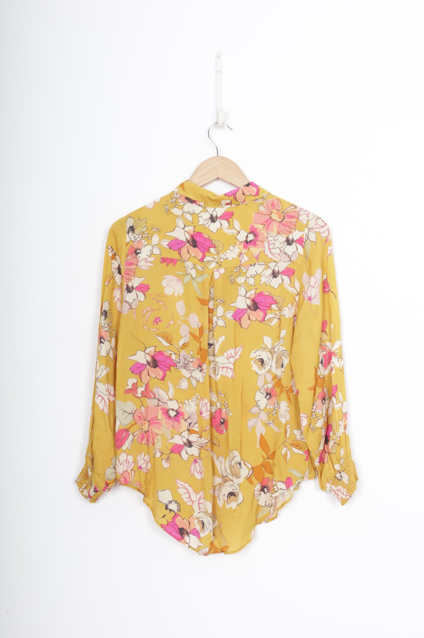 Loobies Story Womens Yellow Top Size 10