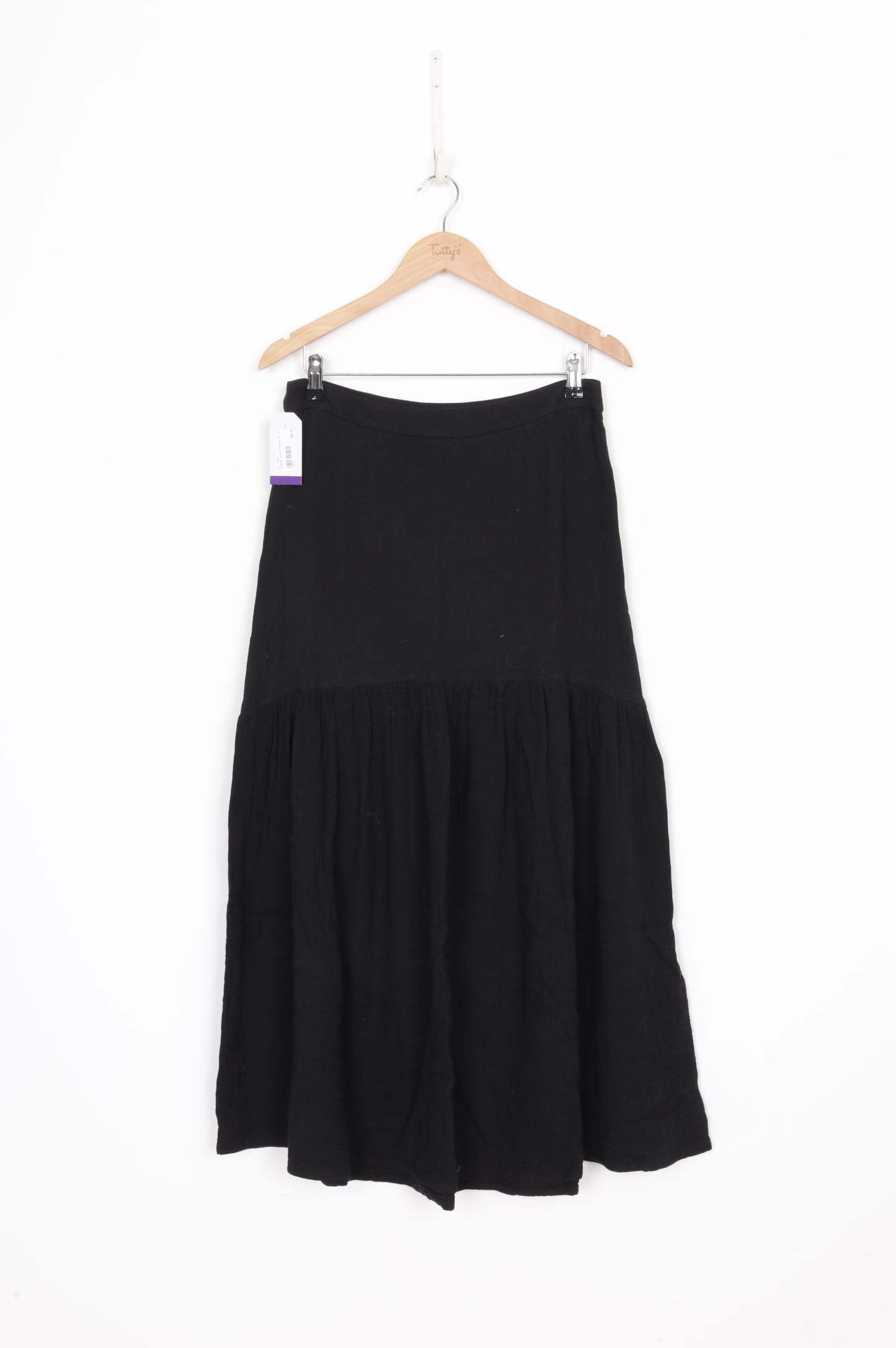 Superette Womens Black Maxi Skirt Size 10