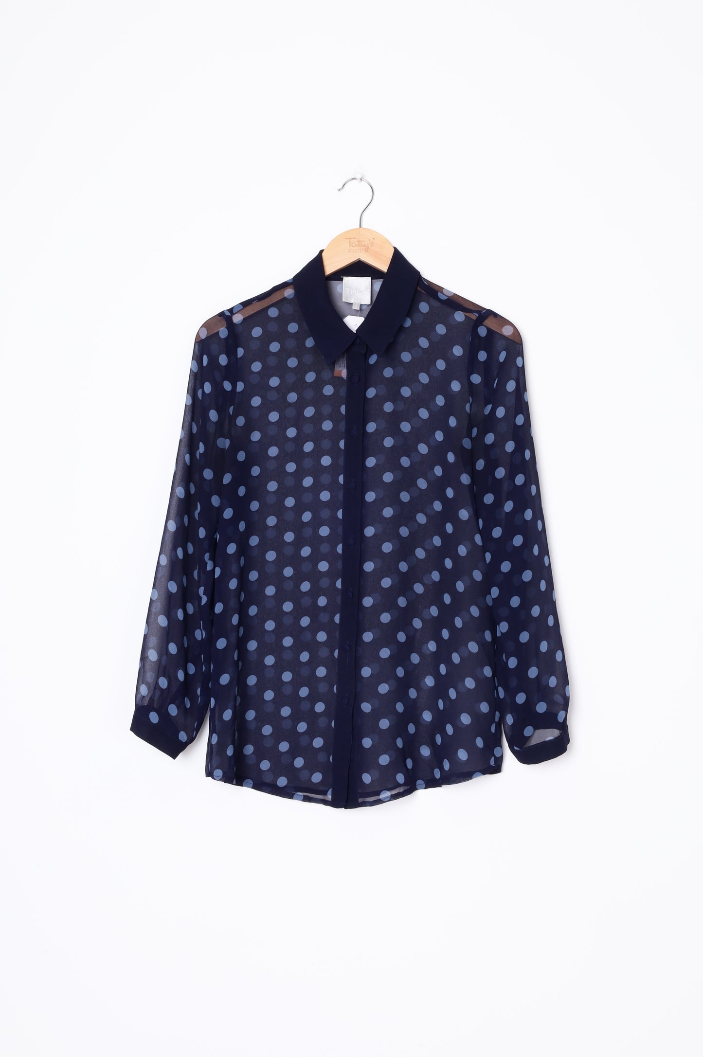 Hi There from Karen Walker Womens Blue Blouse Size 2