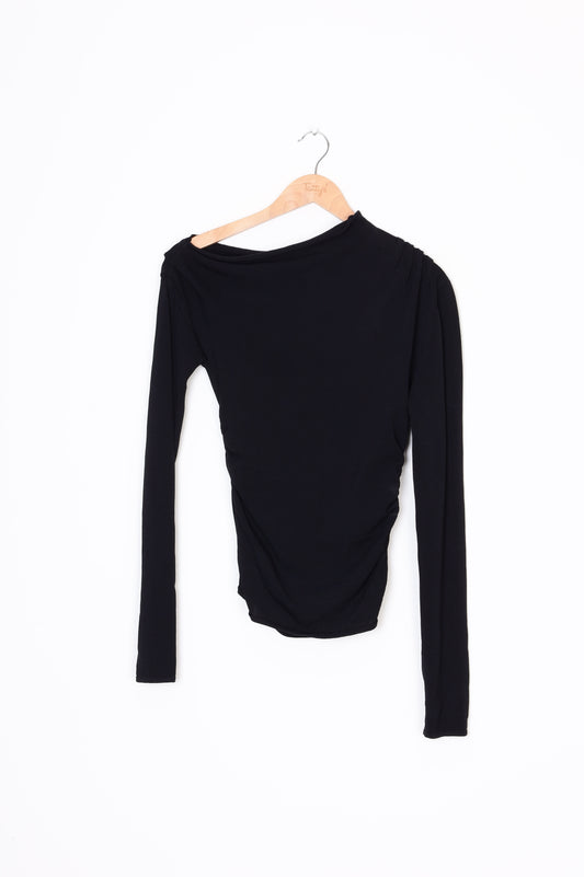 Dissh Womens Black Top Size L
