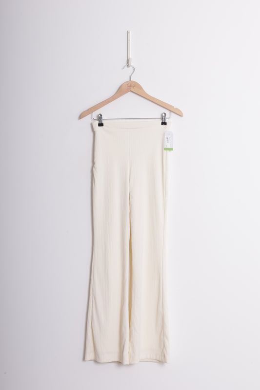 Charme Womens Cream Pants Size M