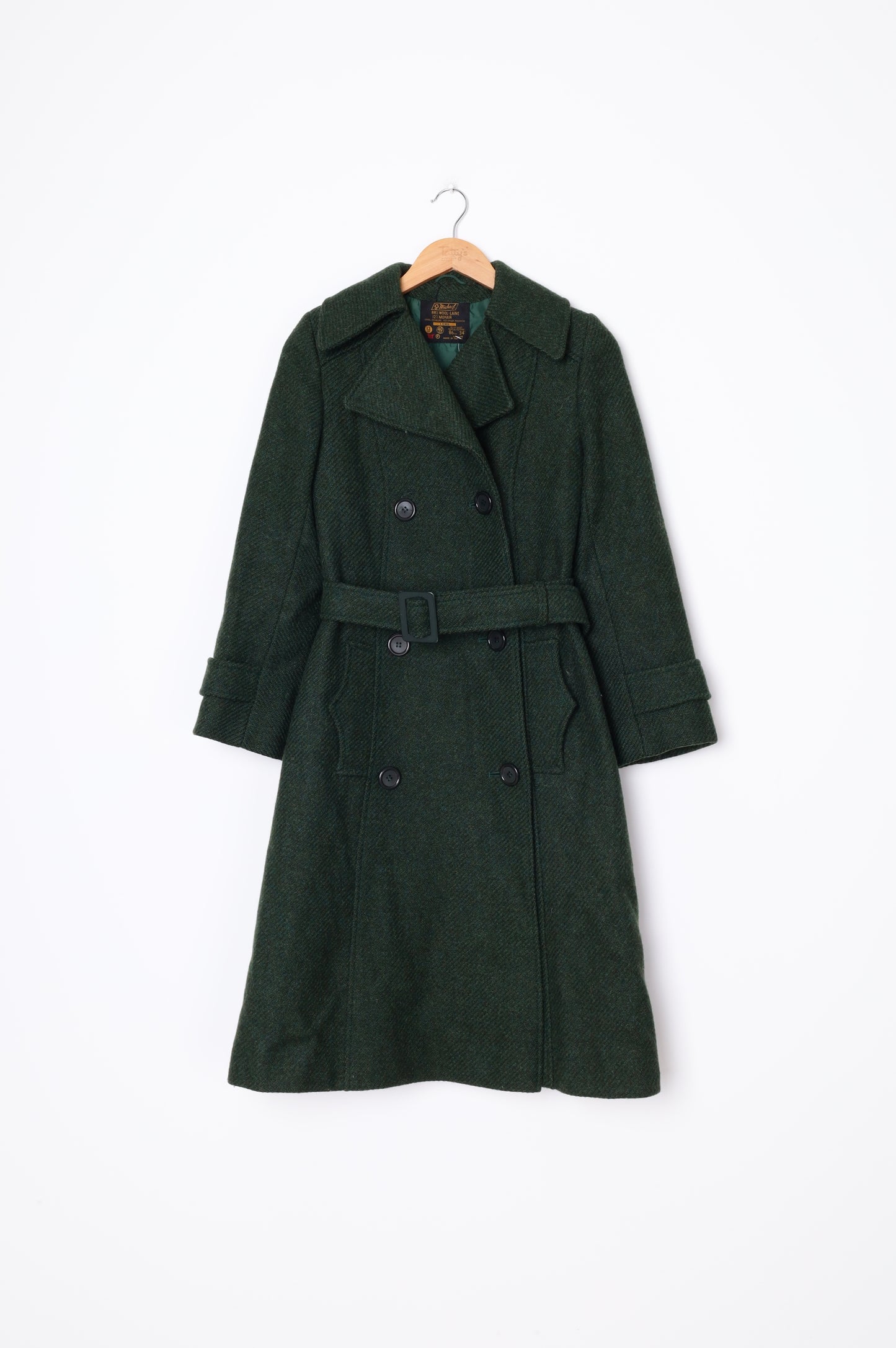St Michael (Vintage) Womens Green Coat Size 40