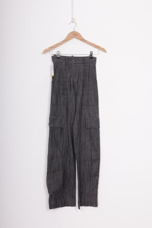 Benjamin Alexander Womens Grey Pants Size 6