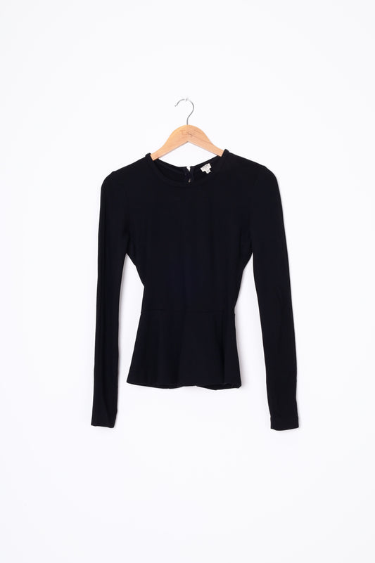 Wilfred Womens Black Top Size 2