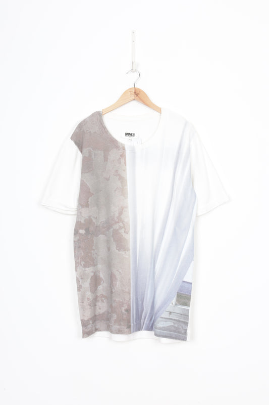 MM6 Maison Margiela Womens White T-shirt Size XS