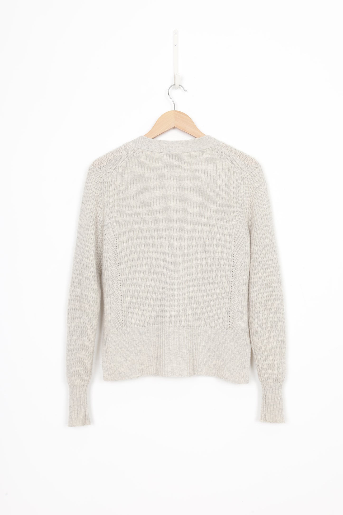 Aleger Womens Grey Cardigan Size XS