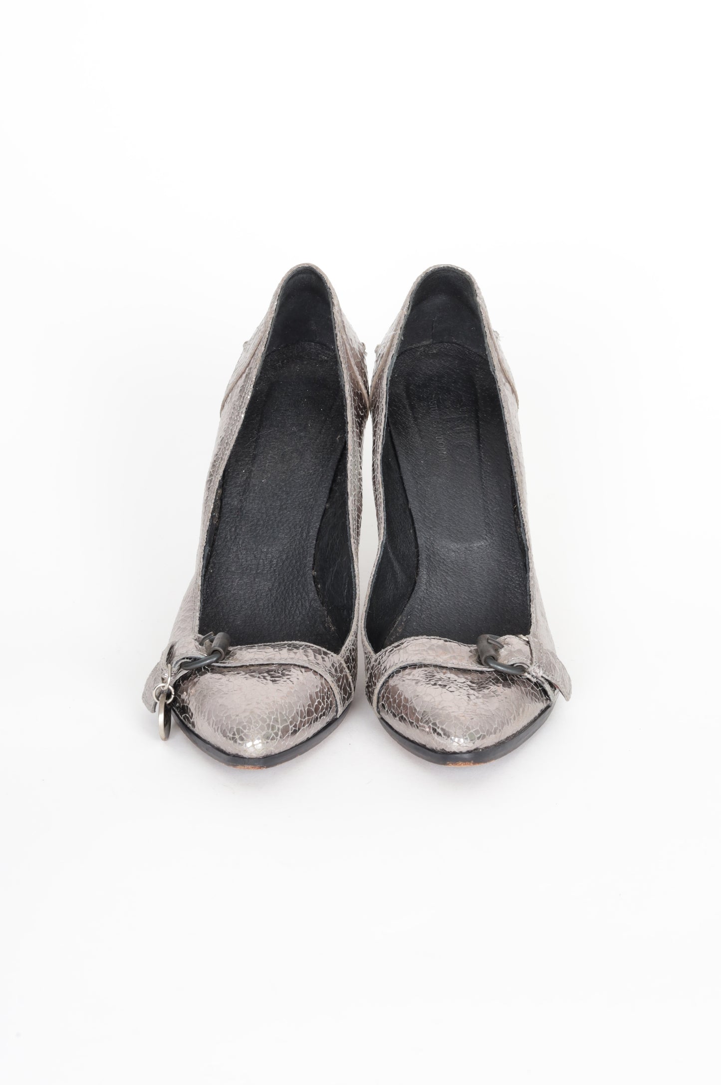 CNC Womens Metallic Heels Size 40