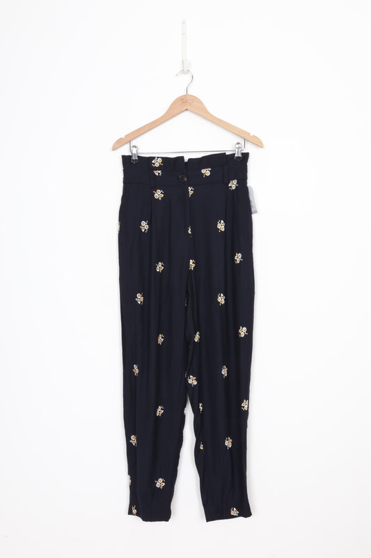 Zara Womens Blue Pants Size M