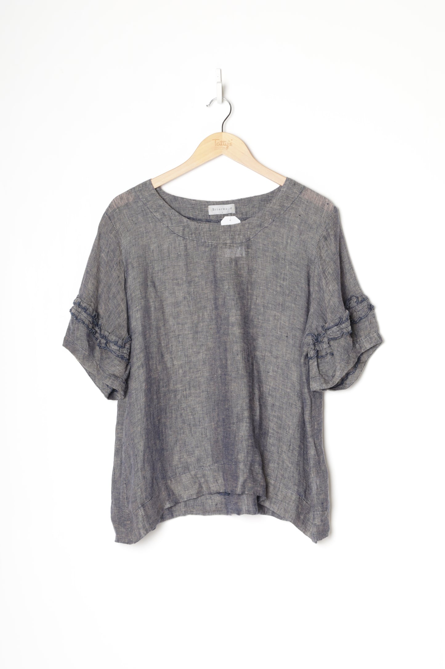 Briarwood Womens Brown Top Size L