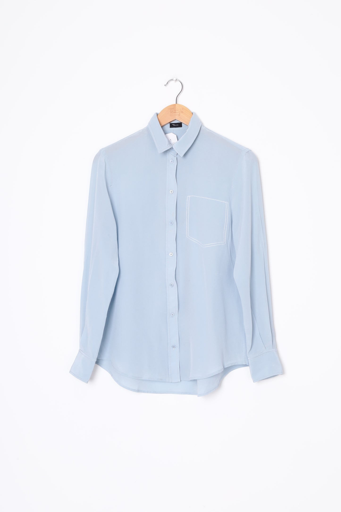 Joseph Womens Blue Shirt Size EU 38